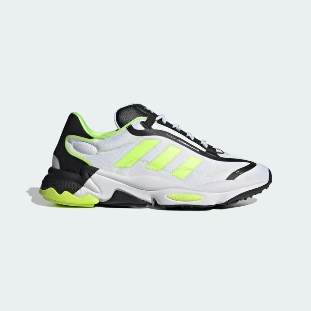 Adidas Ozweego Low Mens Casual Athletic Shoes White Yellow H04533 NEW Multi Sz - Picture 6 of 10